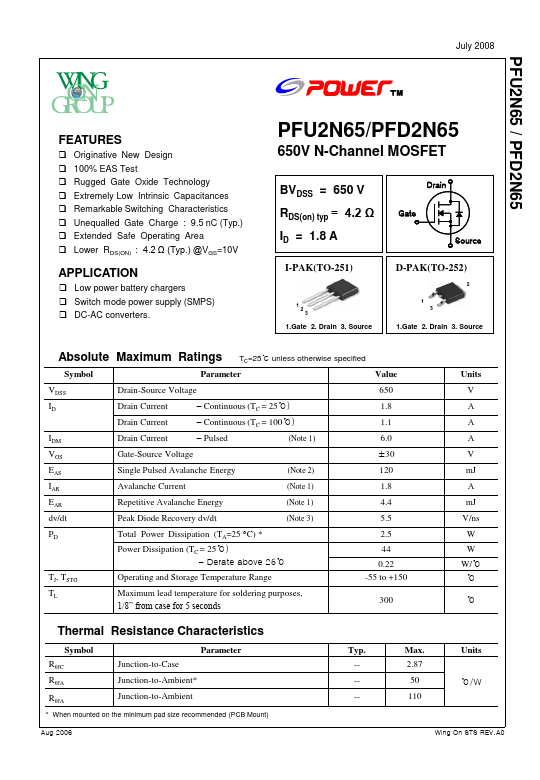 PFU2N65