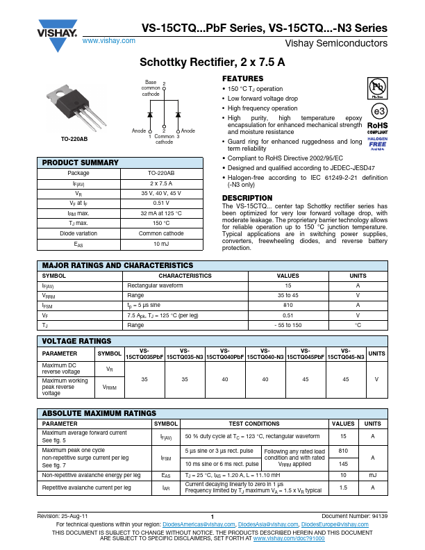 VS-15CTQ040-N3