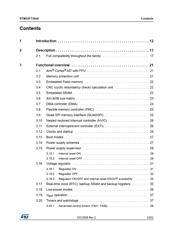 STM32F730V8