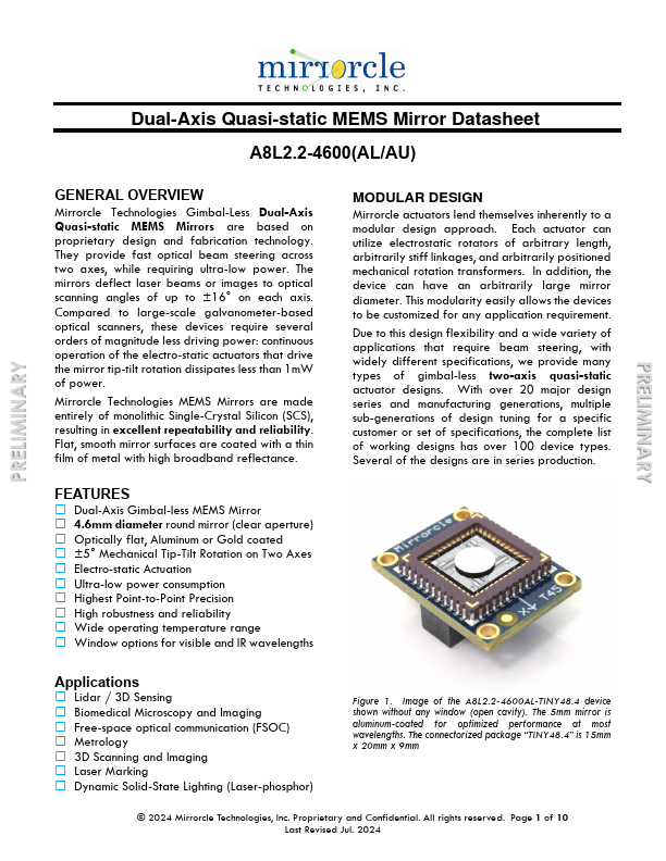 A8L2.2-4600 Datasheet Preview