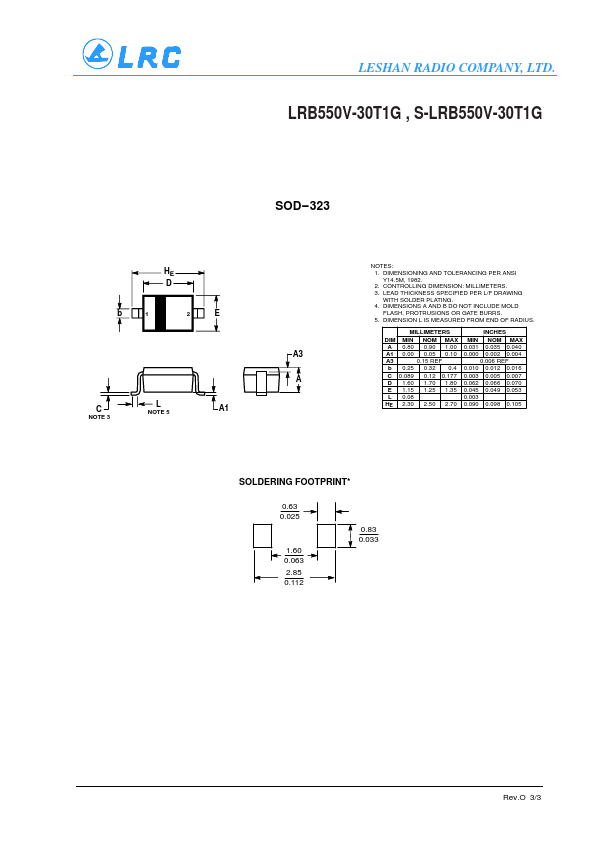 S-LRB550V-30T1G