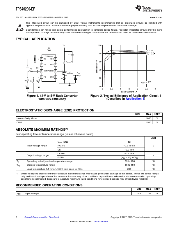 TPS40200-EP