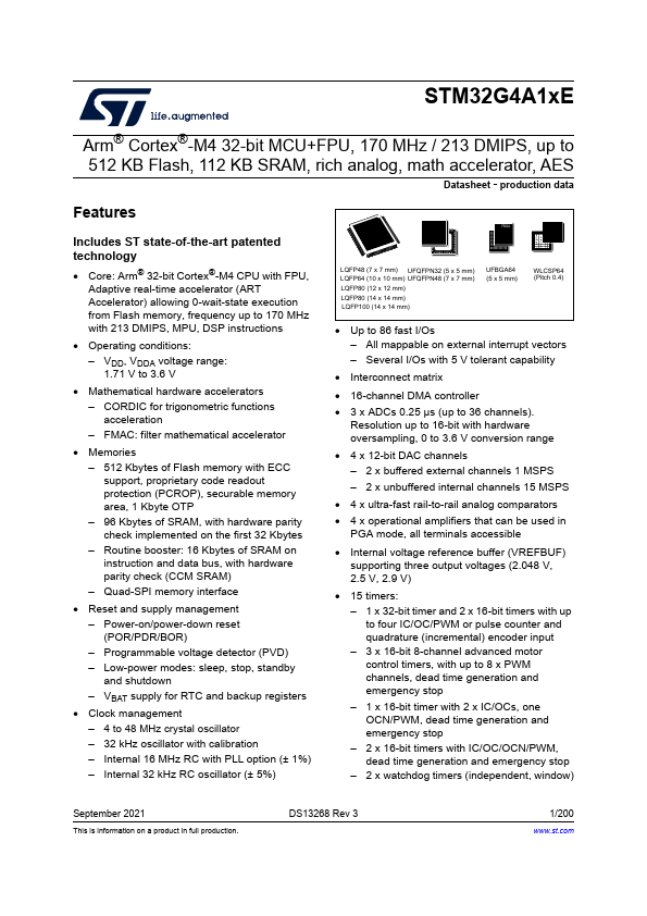 STM32G4A1CE