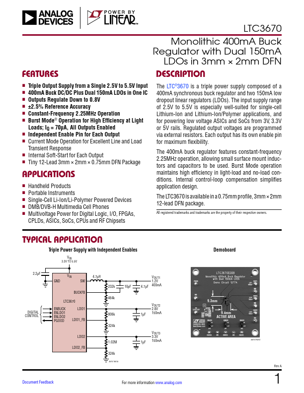 LTC3670