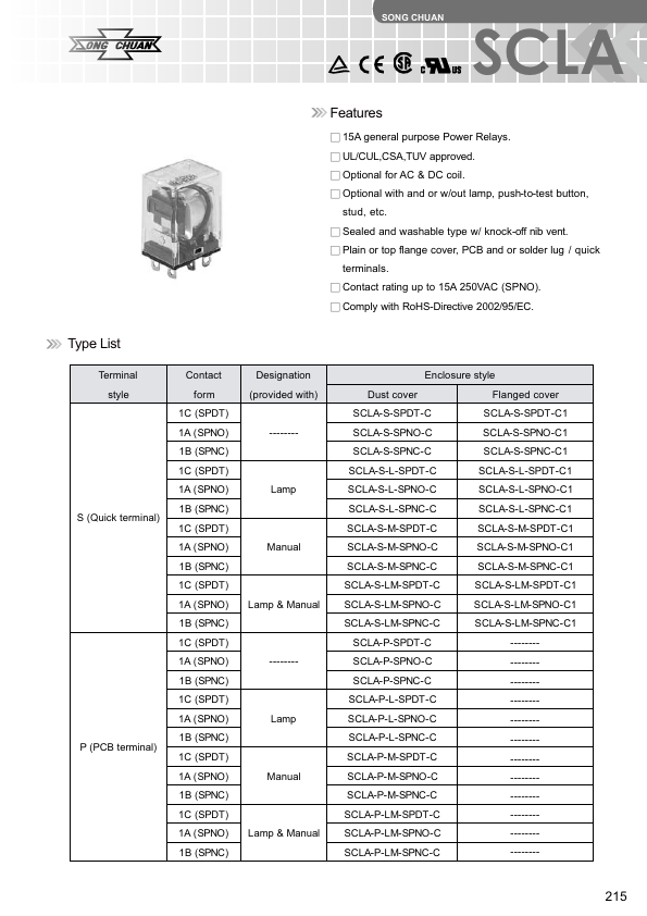 SCLA-S-LM-SPNC-C1