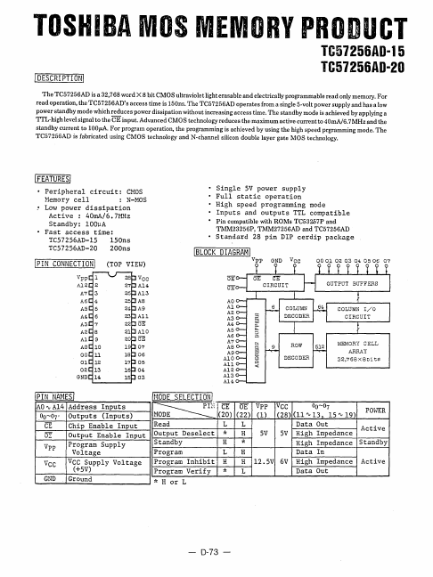 TC57256AD