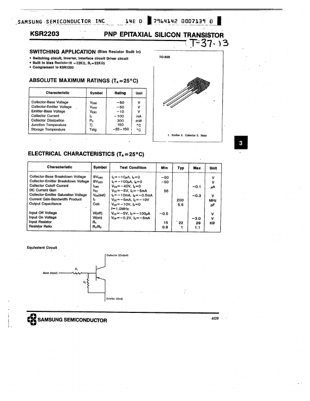 KSR2203