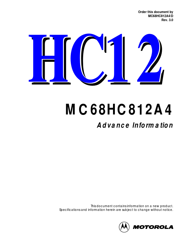 MC68HC812A4