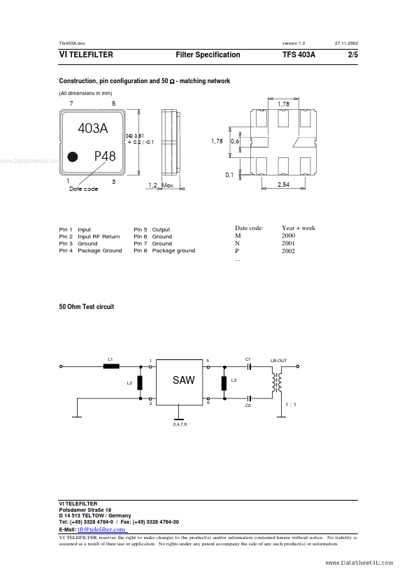 TFS403A