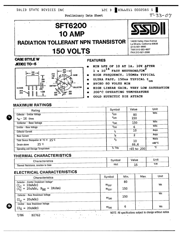 SFT6200