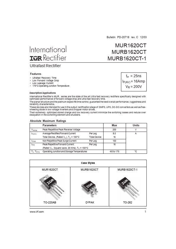 MURB1620CT-1