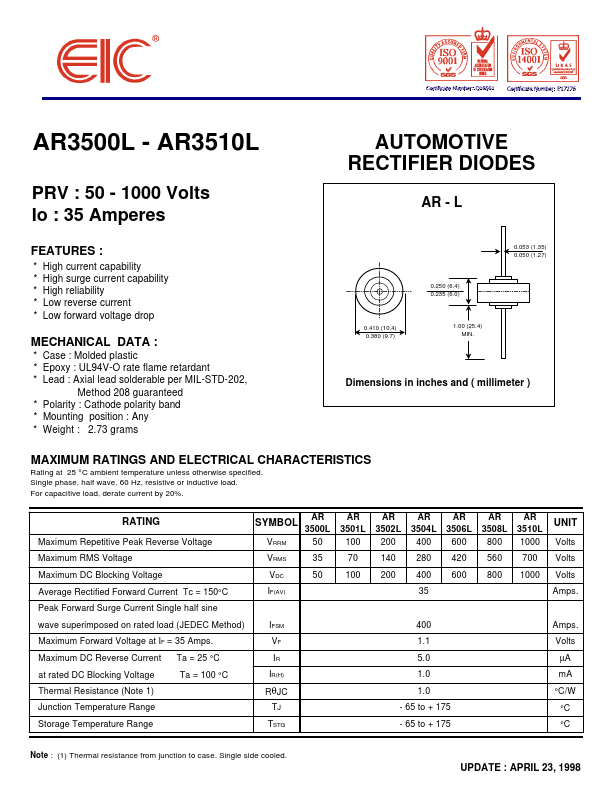 AR3510L