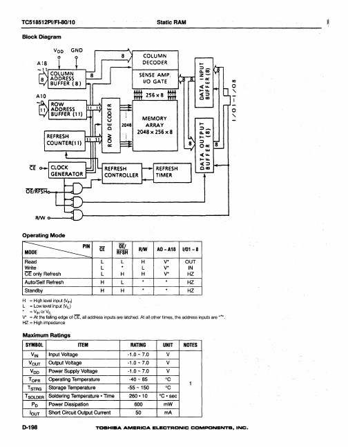 TC518512PI-10