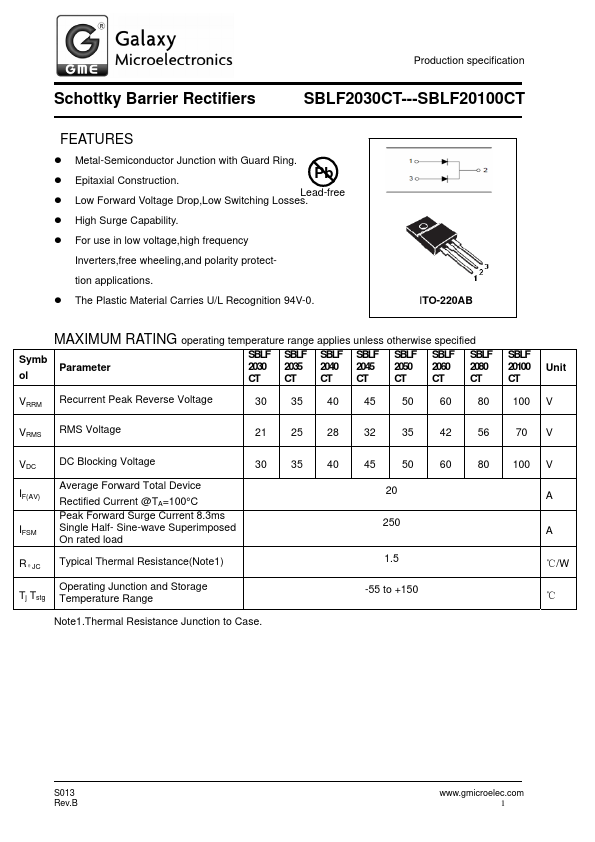 SBLF2045CT