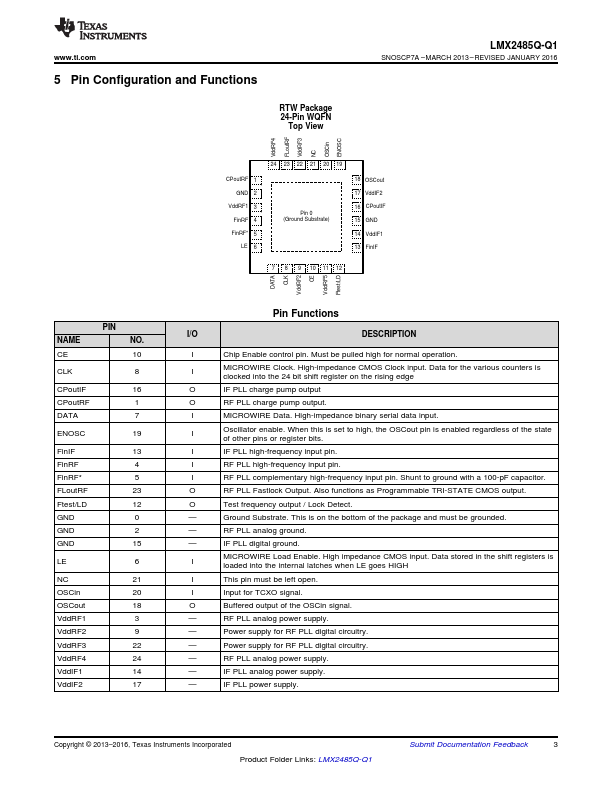 LMX2485Q-Q1