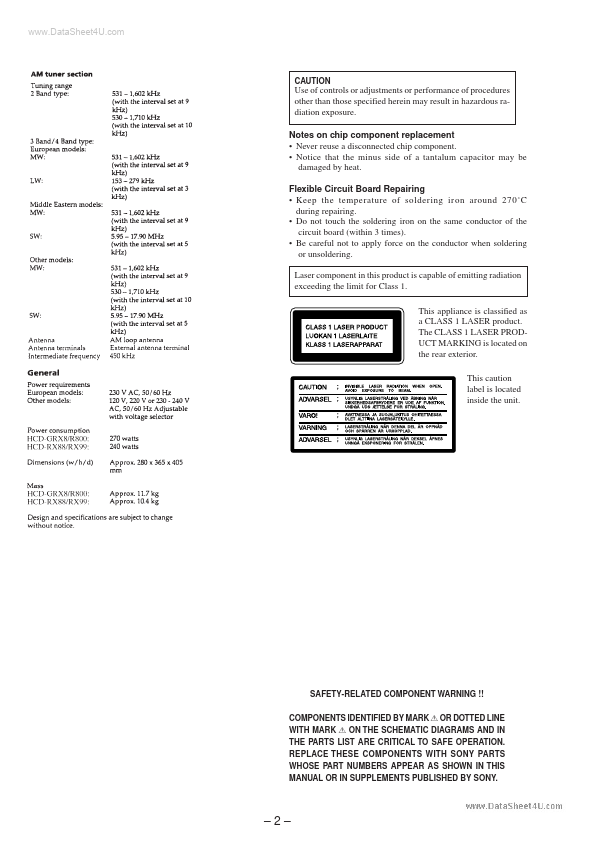 MHC-GRX8