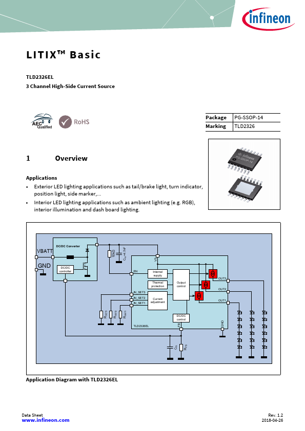 TLD2326EL Datasheet Preview