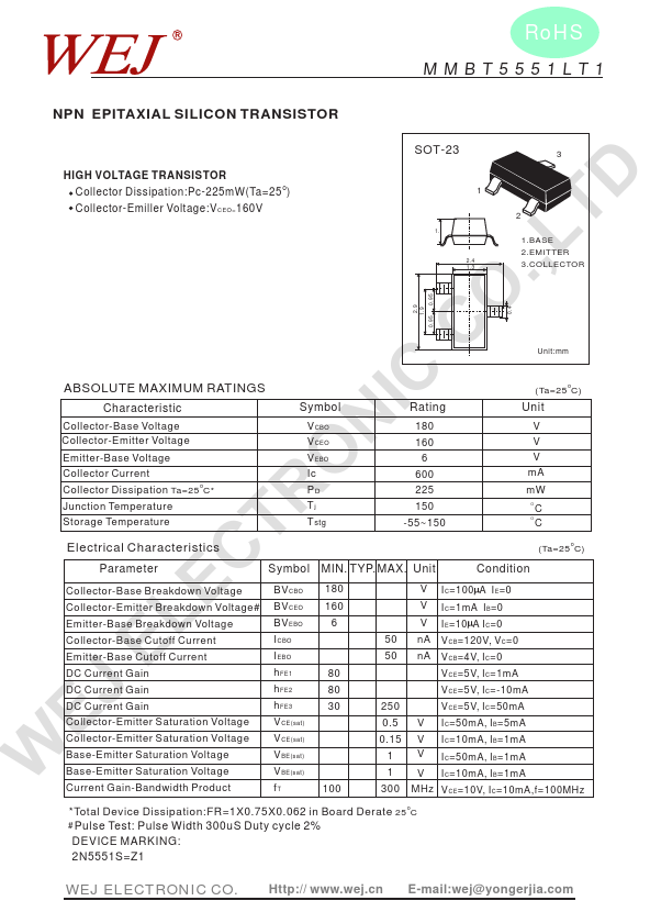 MMBT5551LT1