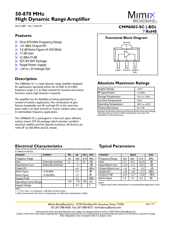 CMM6003-BD