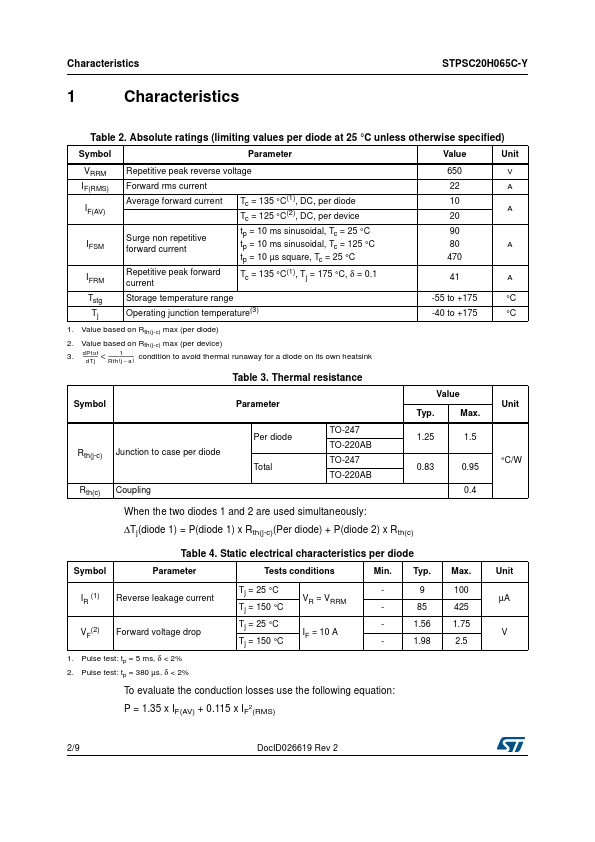 STPSC20H065C-Y