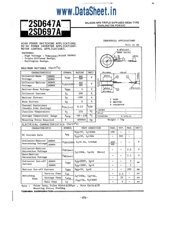 2SD647A