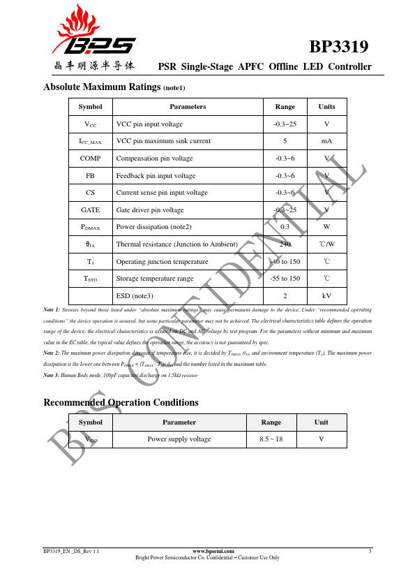 BP3319