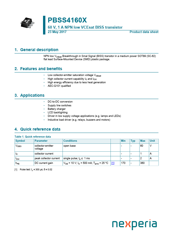 PBSS4160X