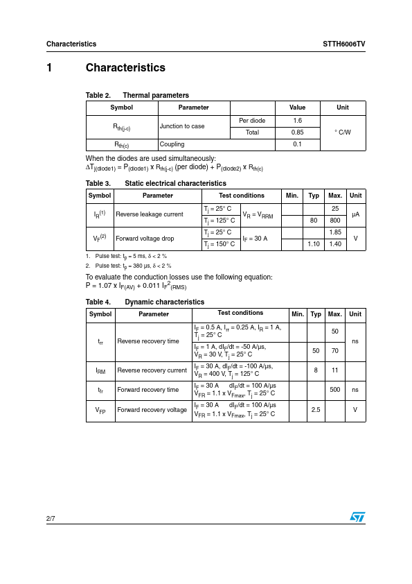 STTH6006TV1