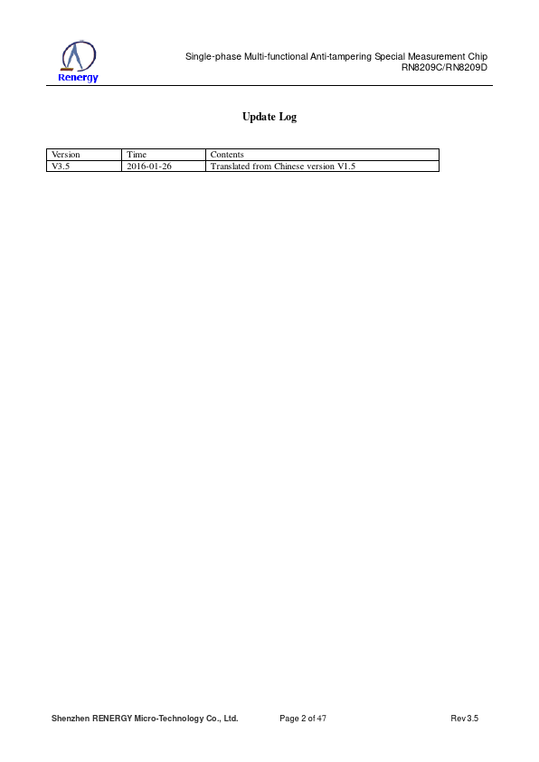 datasheet Preview Page 2