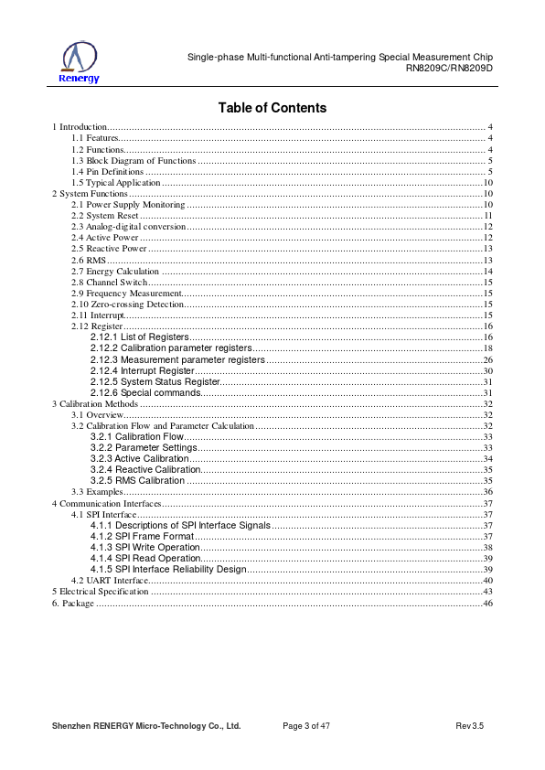 datasheet Preview Page 3