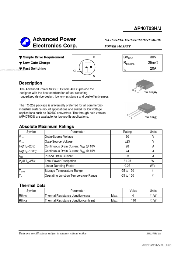 AP40T03J