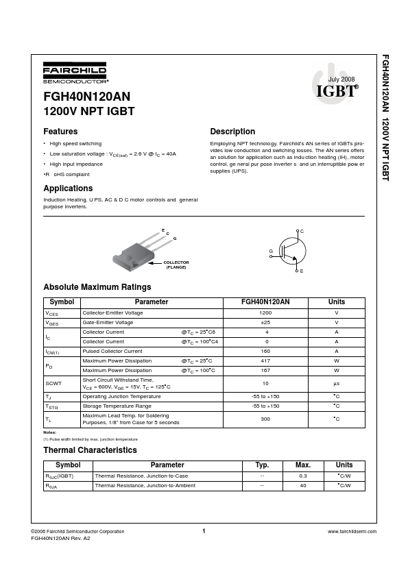 FGH40N120AN