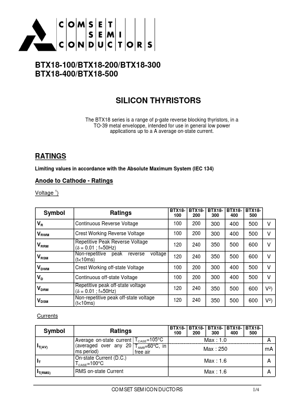 BTX18-400