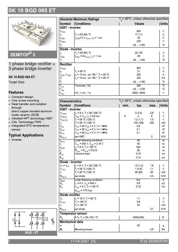 SK10BGD065ET