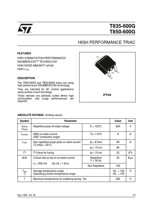 T850-600G