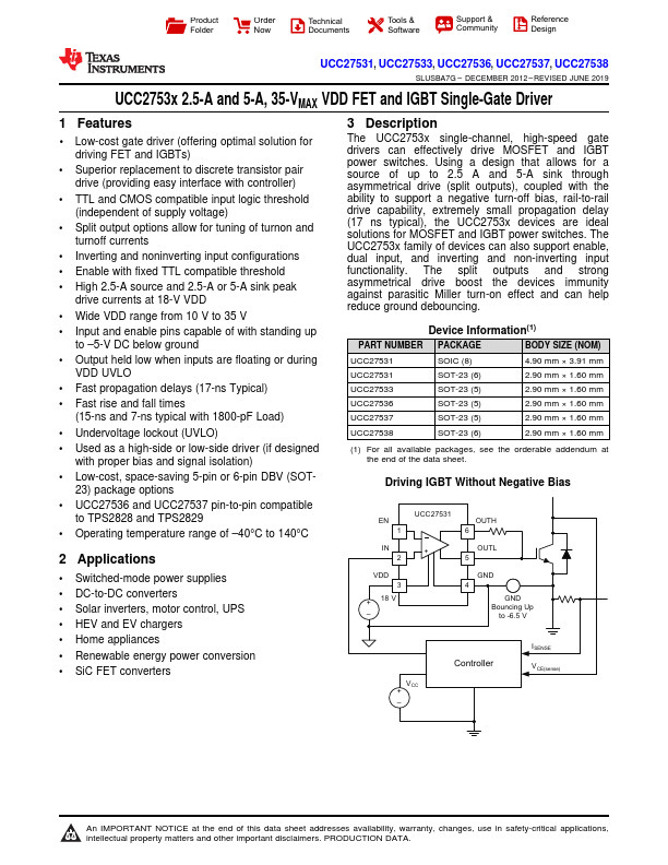 UCC27536