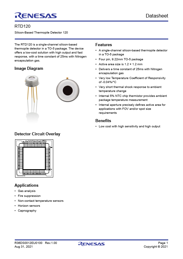 RTD120 Datasheet Preview