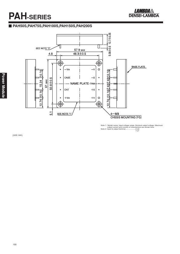 PAH200S48-15