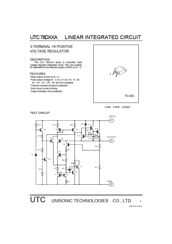 UTC78D10A