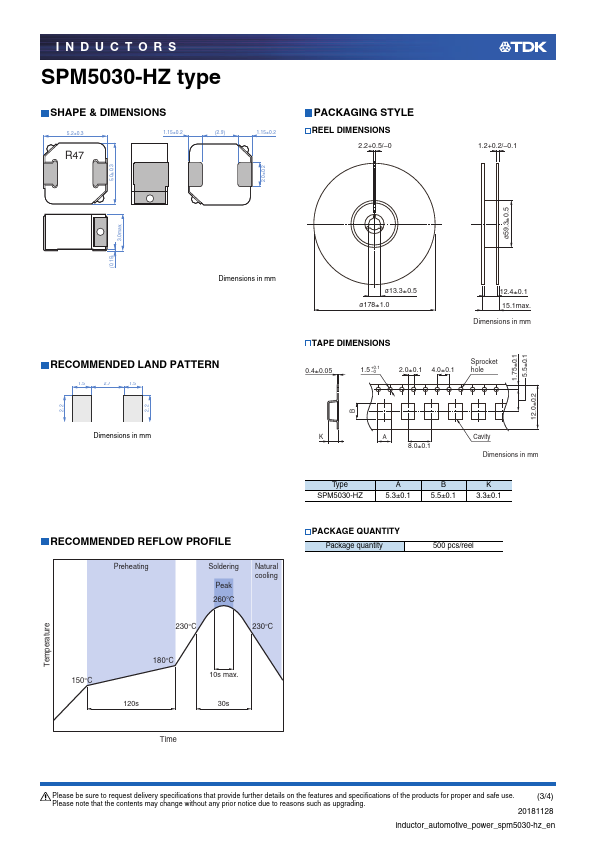 SPM5030T-R47M-HZ