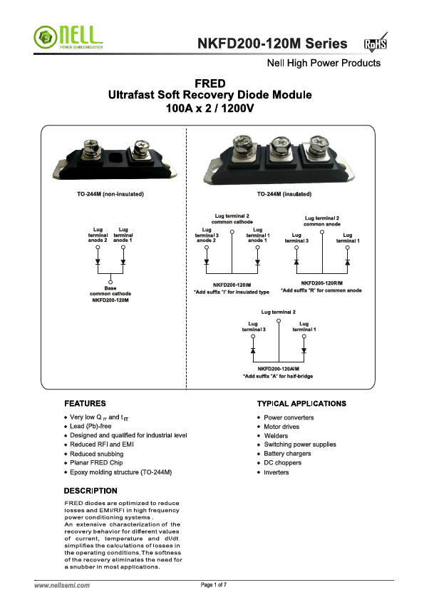 NKFD200-120M Datasheet Preview