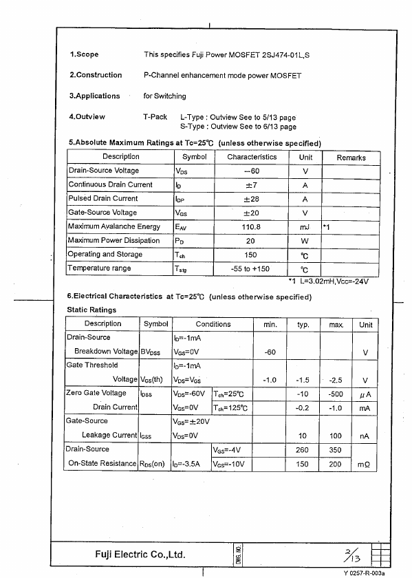 2SJ474-01L