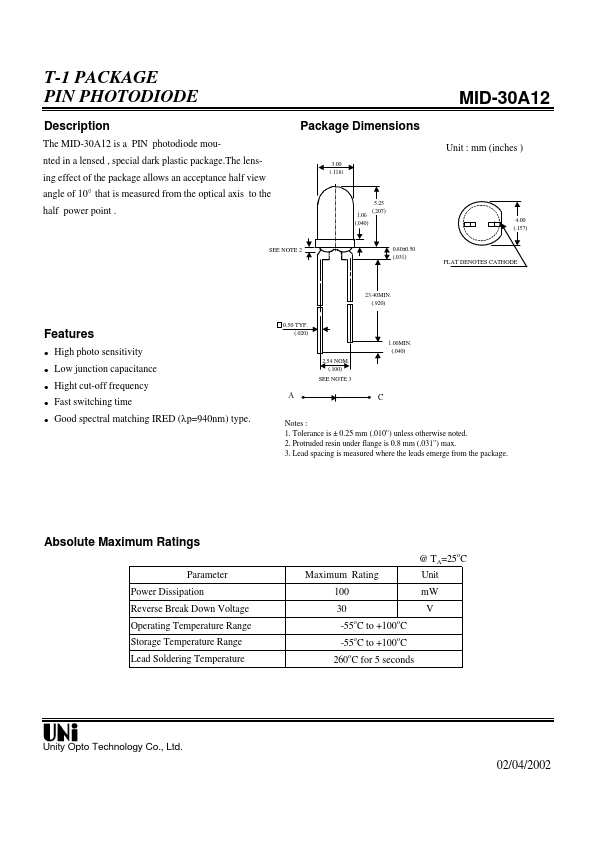 MID-30A12