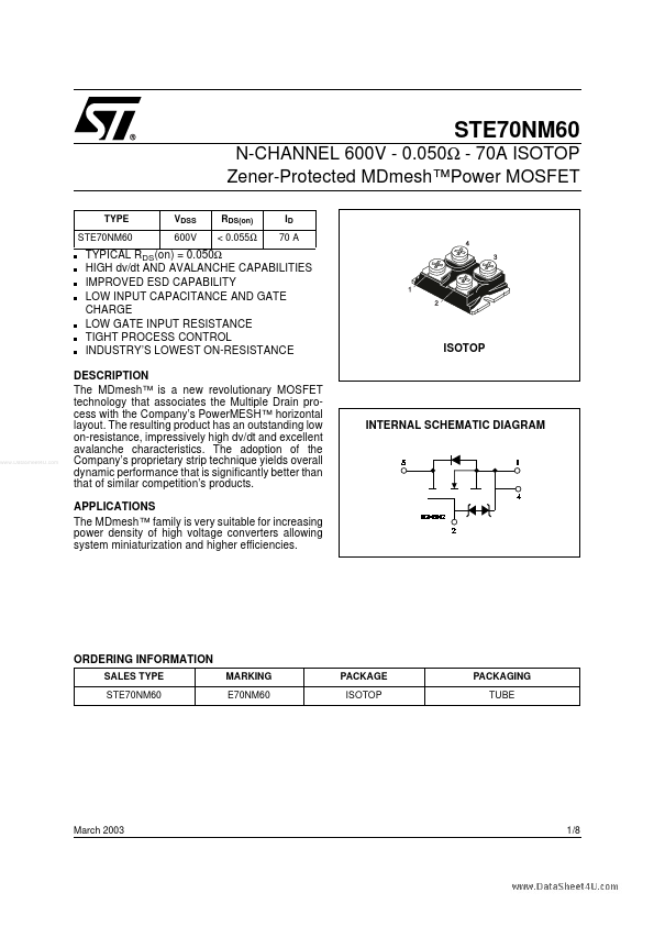 STE70NM60