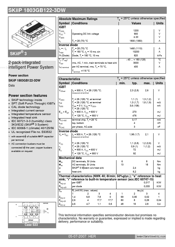 SKIIP1803GB122-3DW