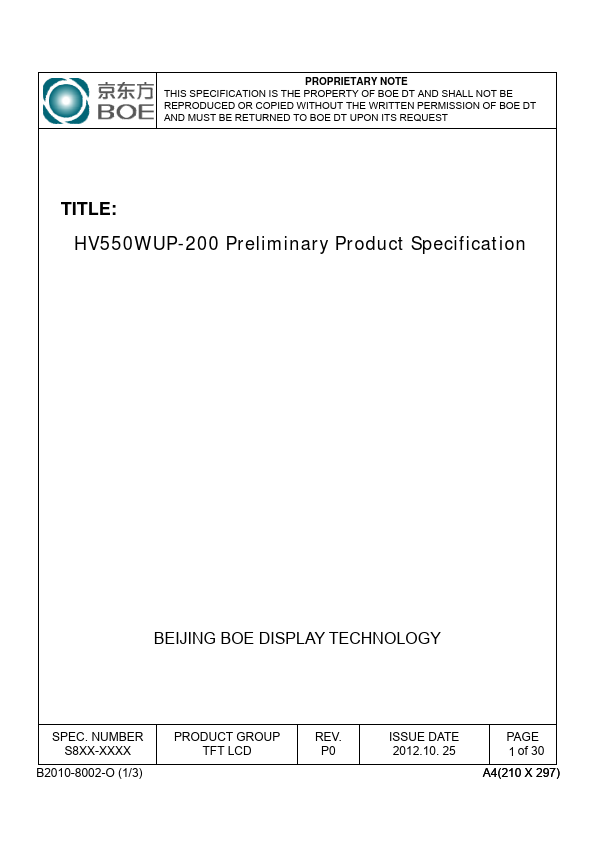 HV550WUP-200