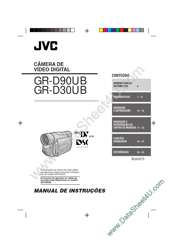 GR-D90UB Datasheet Preview