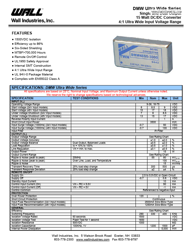 DMW24S12-1250