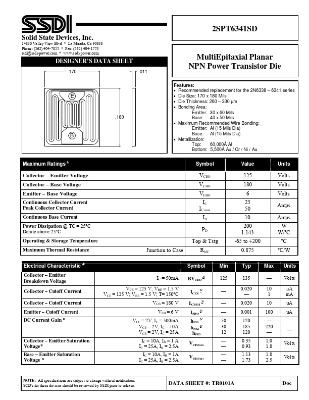 2SPT6341SD