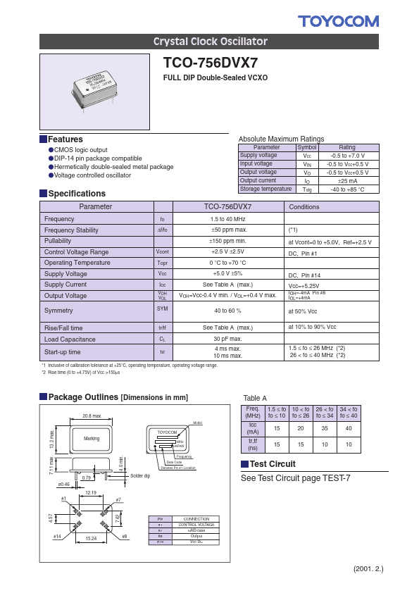 TCO-756DVX7